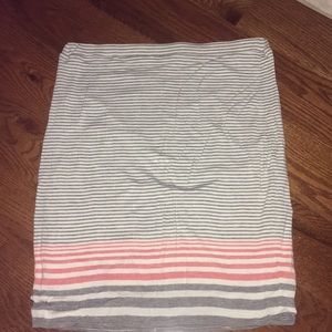 Max Studio striped pencil skirt